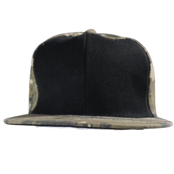 Gorra Snapback Visera Plana Camuflada Digital