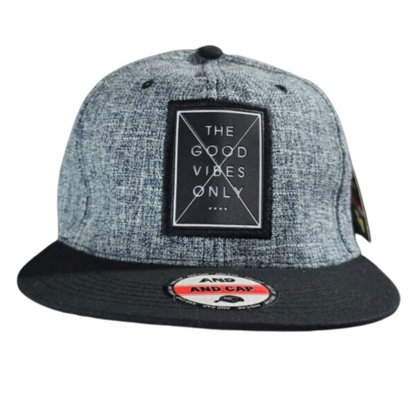 Gorra Snapback Visera Plana Gris