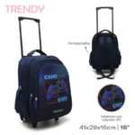 16770 Mochila Carro Trendy Azul Game On (16770)