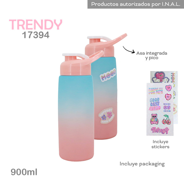 Botella Trendy 900 ML (17394)