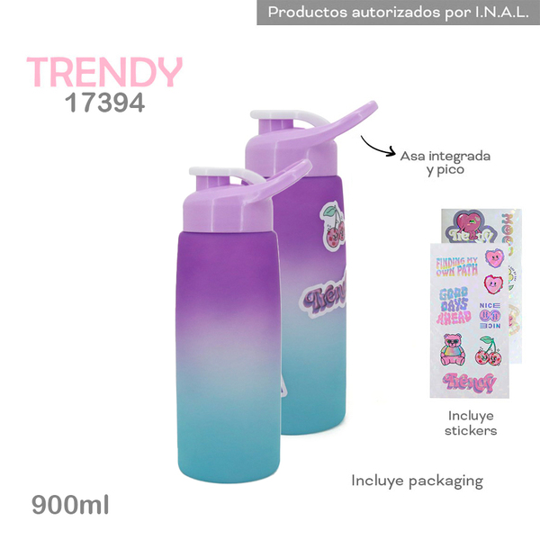 Botella Trendy 900 ML (17394)