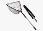Copo de pesca plegable aluminio de 2,10 mts, 50cm (marron) (TRA-19-01)