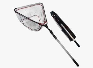 Copo de pesca plegable aluminio de 2,10 mts, 50cm (marron) (TRA-19-01)