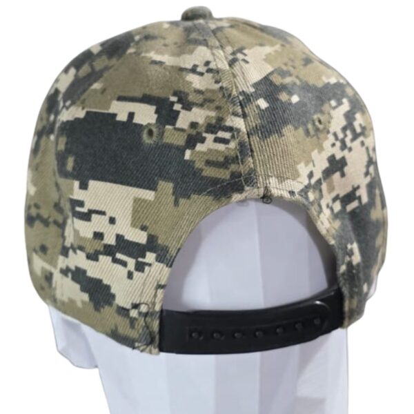 Gorra Snapback Visera Plana Camuflada Digital 1