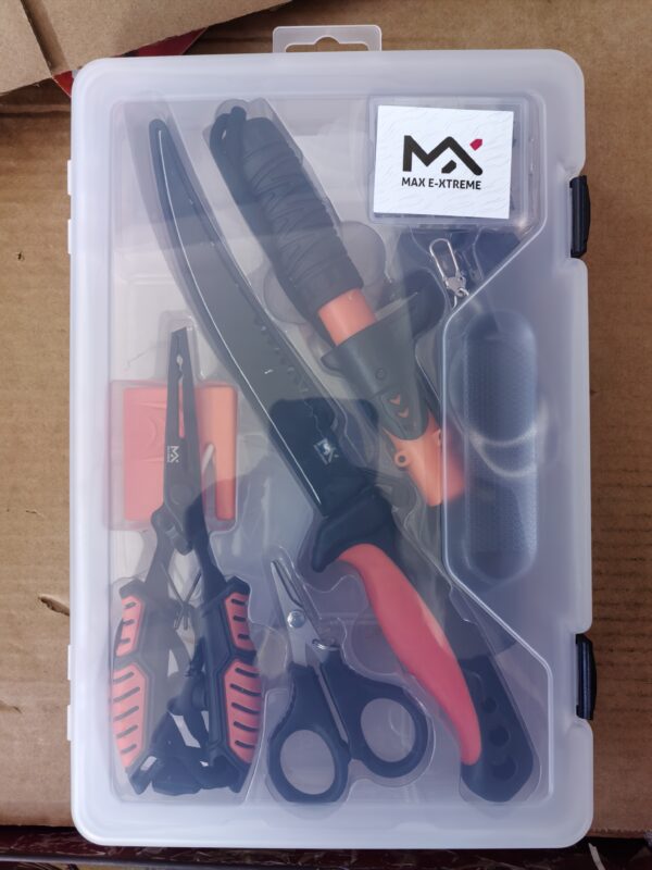 _cuva Caja de señuelos con divisiones y accesorios de pesca (FK-901B )