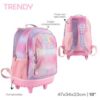 Mochila Carro Trendy Rosa (27701)