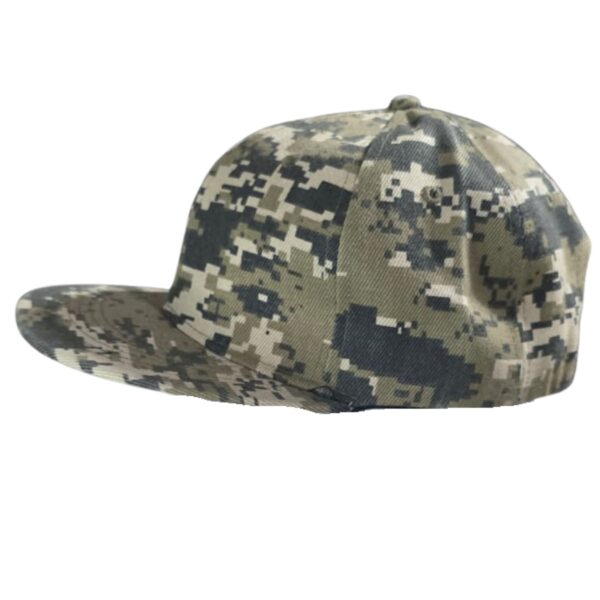 Gorra Snapback Visera Plana Camuflada Digital 1