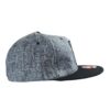 Gorra Snapback Visera Plana Gris