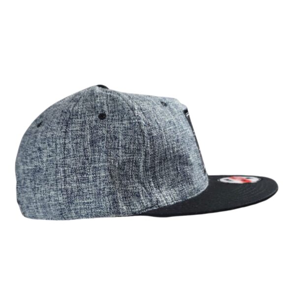 Gorra Snapback Visera Plana Gris