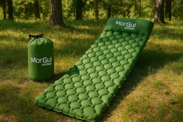 COLCHONETA ULTRALIVIAVA CON ALMOHADA 530 GRS (AIS-M-3)