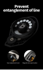 AK-200 3 Reel Mavix Diseño compacto freno magnetico / Derecho - Izquierdo