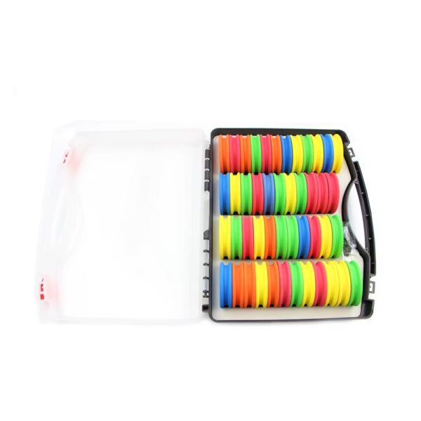 Caja con 46 alfajores de goma eva para lineas (ALF-19-01)