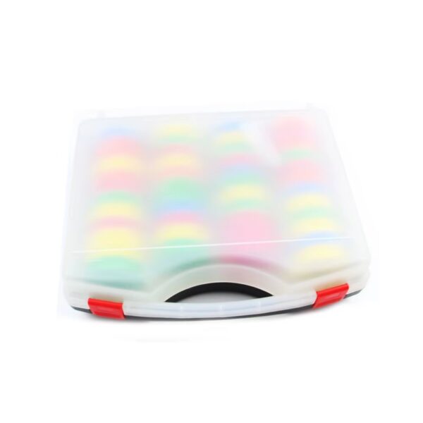 Caja con 46 alfajores de goma eva para lineas (ALF-19-01)