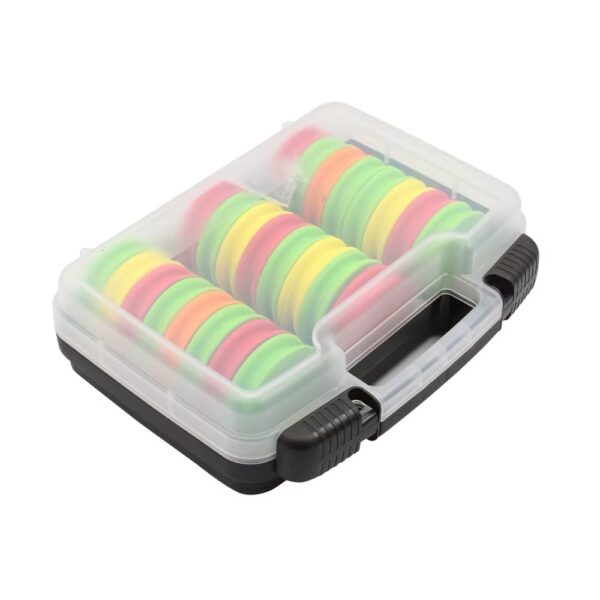 ALF-19-02 4 Caja con 24 alfajores de goma eva para líneas (ALF-19-02)