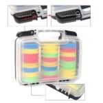 Caja con 24 alfajores de goma eva para líneas (ALF-19-02)