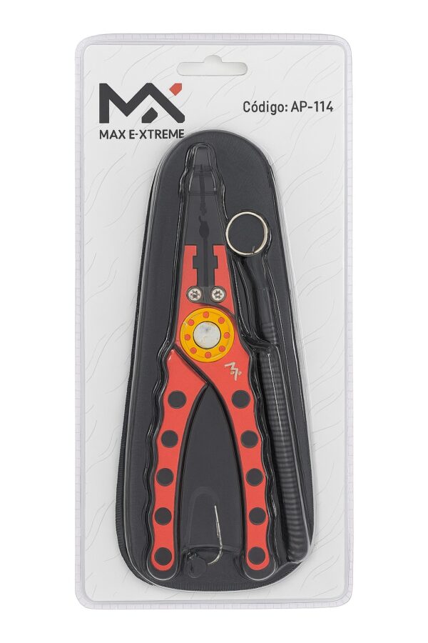 Pinza aluminio anodizado multifuncion con funda (AP-114)