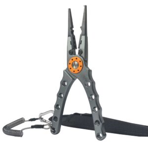 Pinza aluminio anodizado multifuncion con funda (AP-114)