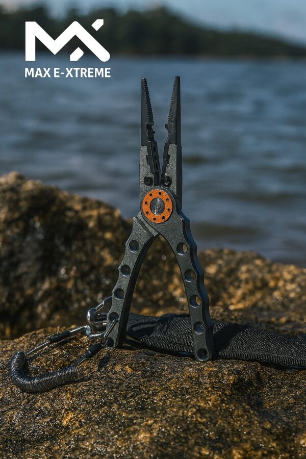 Pinza aluminio anodizado multifuncion con funda (AP-114)