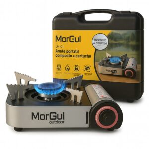 Anafe compacto de camping para gas butano (LM-01)
