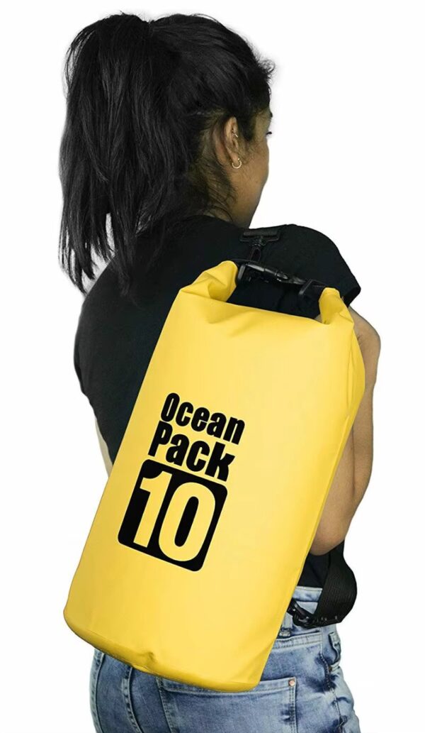 Bolsa impermeable pvc con correa 10l  (BEX-10)
