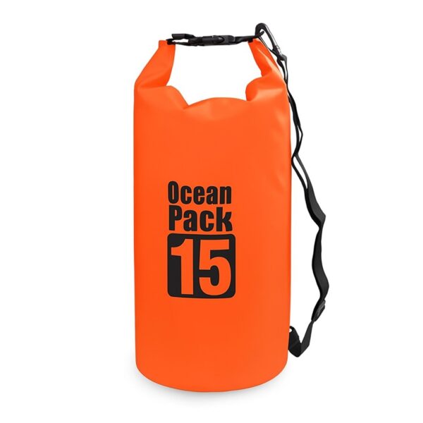 Bolsa impermeable pvc con correa 15l (BEX-15)