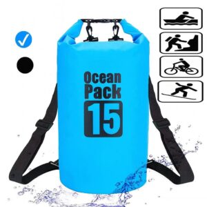 Bolsa impermeable pvc con correa 15l (BEX-15)