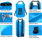 Bolsa impermeable pvc con correa 15l (BEX-15)
