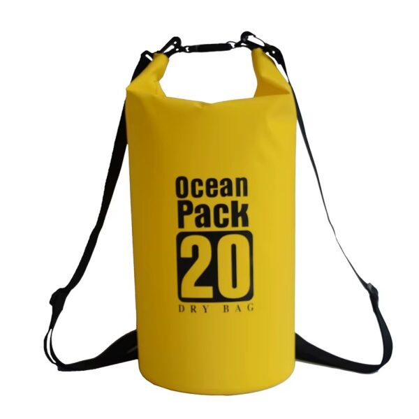 Bolsa impermeable pvc con 2 correas 20l  (BEX-20)