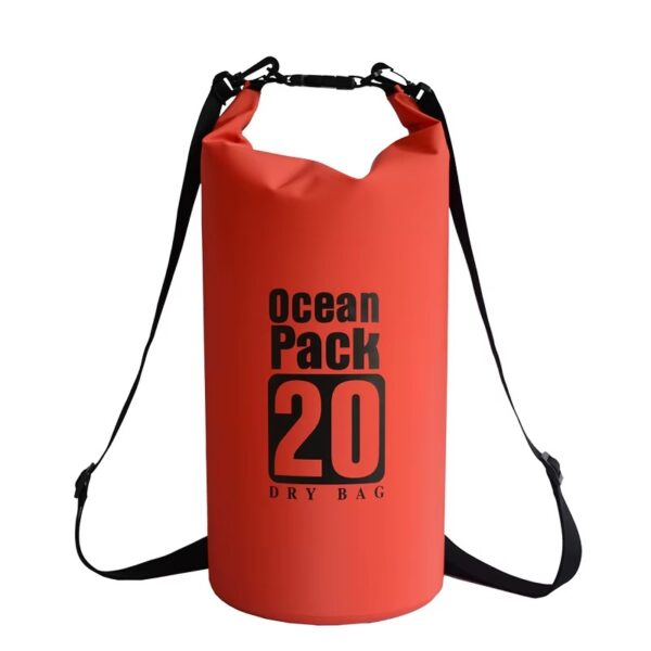 Bolsa impermeable pvc con 2 correas 20l  (BEX-20)