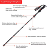Bastón de trekkig aluminoo 4 tramos liviano compact0 130cm (BTX-2-5)