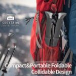 Baston de trekking soulide desmontable aluminio 135cm (BTX-5-2)