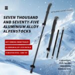 Baston de trekking soulide desmontable aluminio 135cm (BTX-5-2)