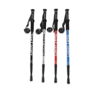 Baston de trekking de aluminio telescopico 135cm (BTX-2-3)