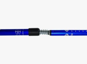 Baston de trekking de aluminio telescopico 135cm (BTX-2-3)