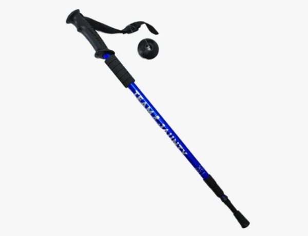 Baston de trekking de aluminio telescopico 135cm (BTX-2-3)