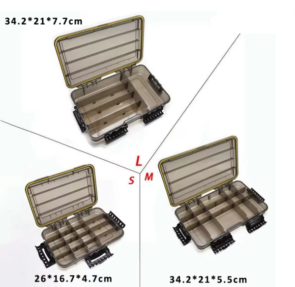 Cajas Estancas 3 Caja estanca 3700 baja sñuelos 27,3 x 18x 5 cm (C-3700-B)