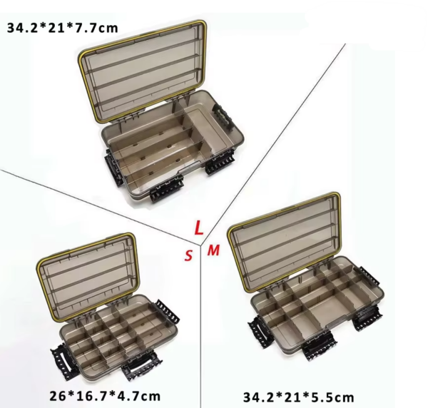 Caja estanca 3700 alta sñuelos 27,3 x 18 x 8 cm (C-3700-A)
