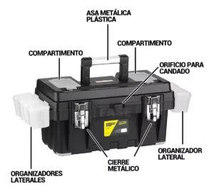 CAJA DE HERRAMIENTAS 17″ PLASTICA CHPM17 BAROVO