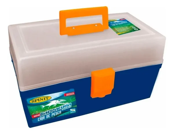 D_NQ_NP_2X_846395-MLU72791912175_112023-F Caja de Pesca Barracuda Grande 2 Bandejas