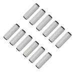 Pack Hilo Elástico Para Atar Carnada X 12 Unidades Pesca Blanco