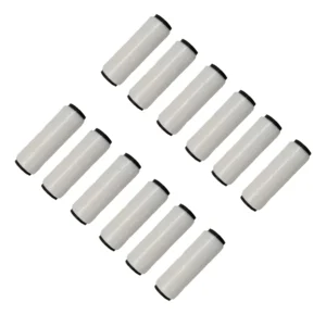 Pack Hilo Elástico Para Atar Carnada X 12 Unidades Pesca Blanco