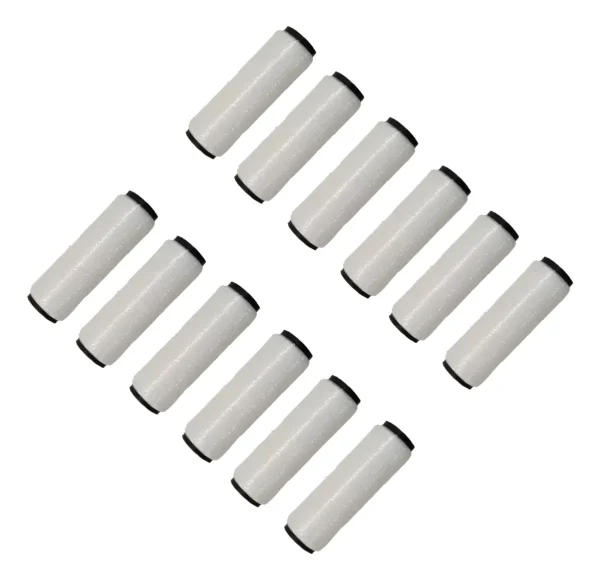 Pack Hilo Elástico Para Atar Carnada X 12 Unidades Pesca Blanco