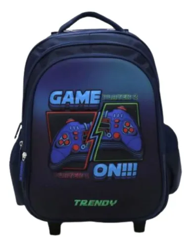 Mochila Carro Trendy Azul Game On (16770)