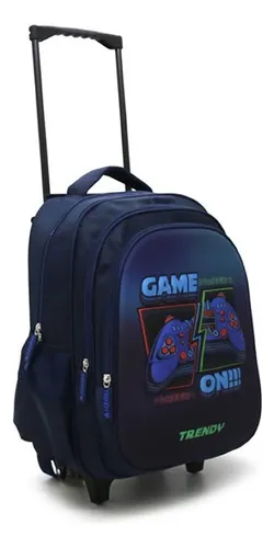 Mochila Carro Trendy Azul Game On (16770)