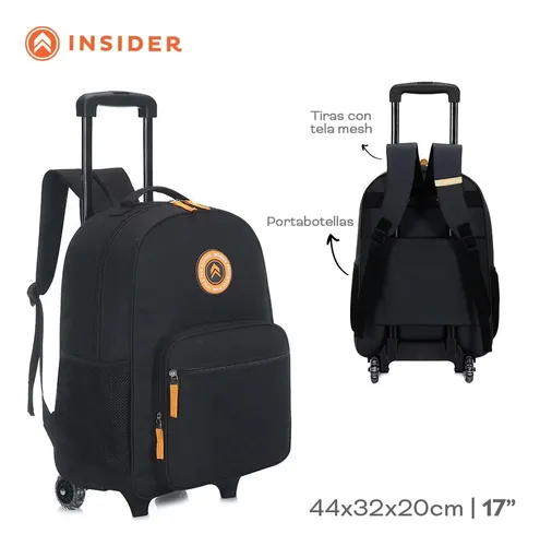 Mochila Carro Insider Negro (16789)
