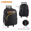 Mochila Carro Head Negra (27690)