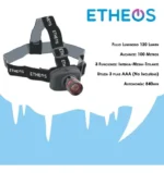 Linterna Minero Etheos 3 Cree Led