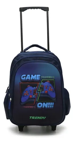Mochila Carro Trendy Azul Game On (16770)