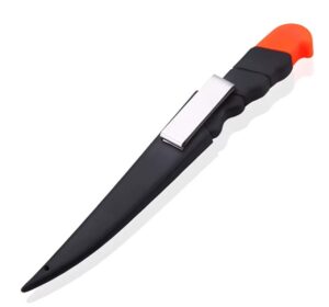 Cuchillo flotante para filetear con funda rigida 13 cm (F-104)