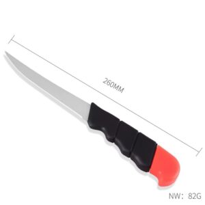 Cuchillo flotante para filetear con funda rigida 13 cm (F-104)